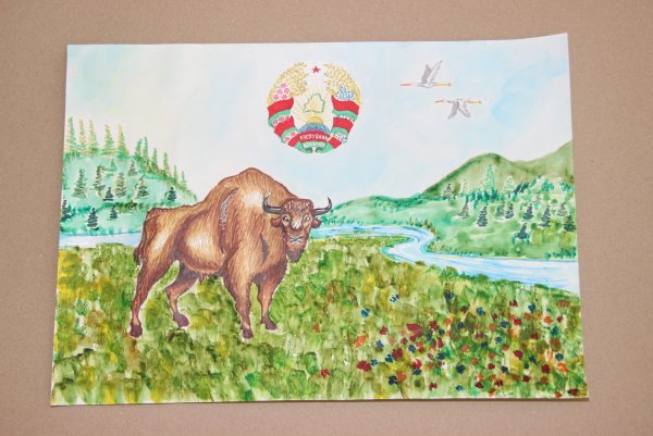 Рисунок на тему Беларусь