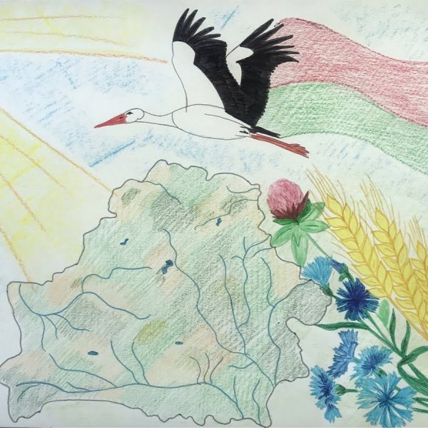 Аист символ Беларуси