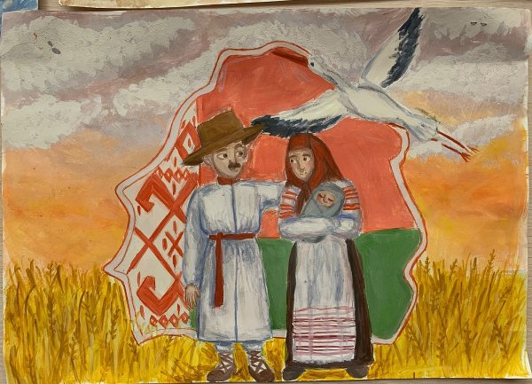 Белоруссия рисунок