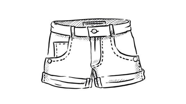 Шорты для срисовки