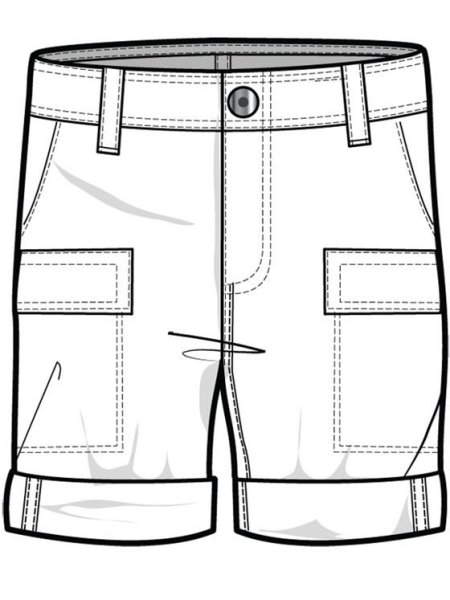 Одежда шорты для малышей раскраска