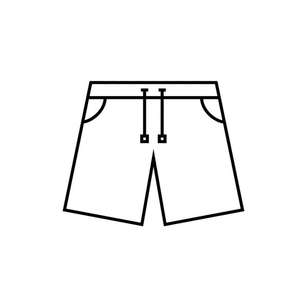 Шорты раскраска