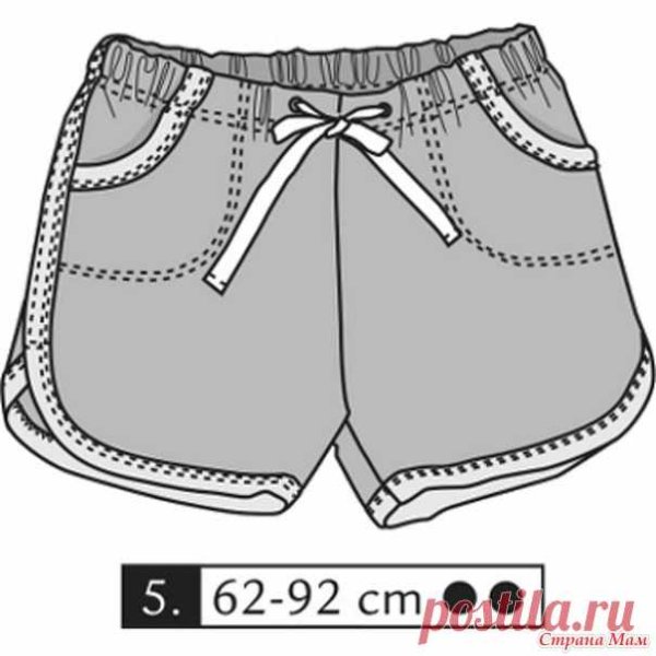 Эскиз шорт