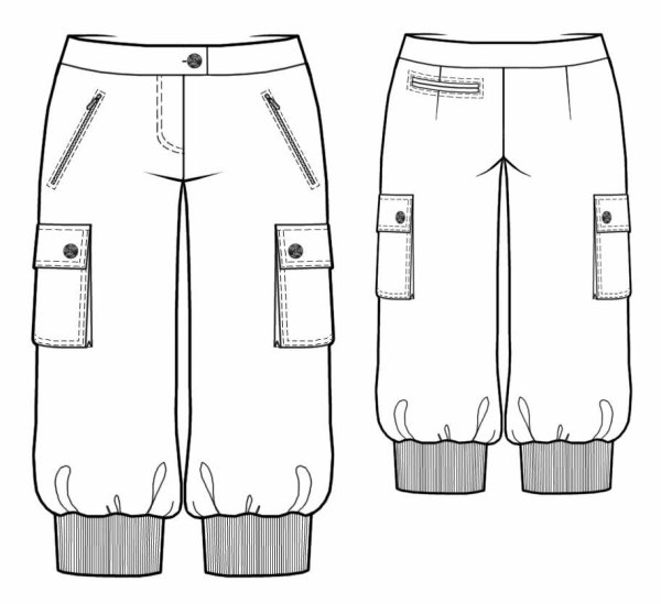 Шорты раскраска