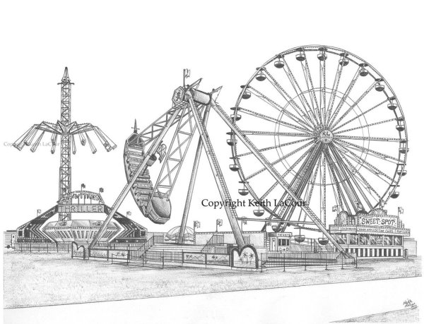 Парк аттракционов для малышей