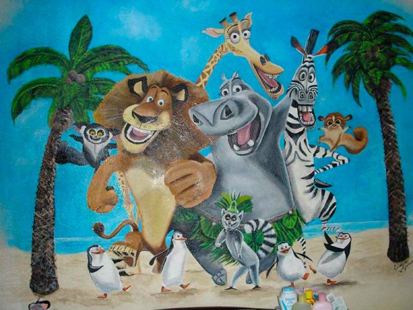 Баннер в стиле Мадагаскар