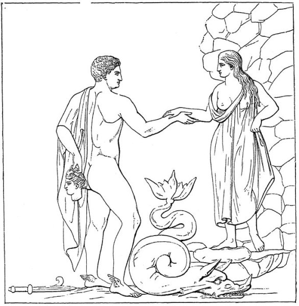 Миф древней Греции Персей и Андромеда