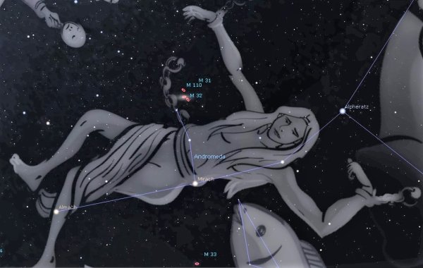 Андромеда Созвездие