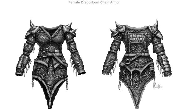 Драконорожденный ДНД кожаный доспех