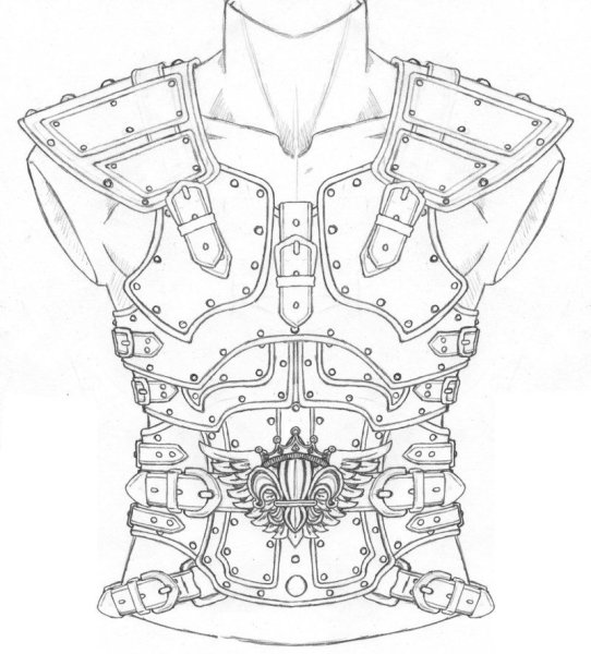 Доспехи эскиз