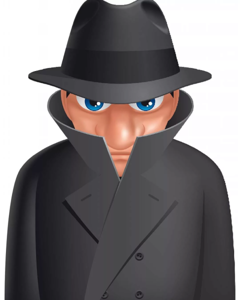 Человек в шляпе и очках