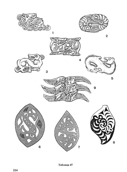 Зооморфный орнамент скифов