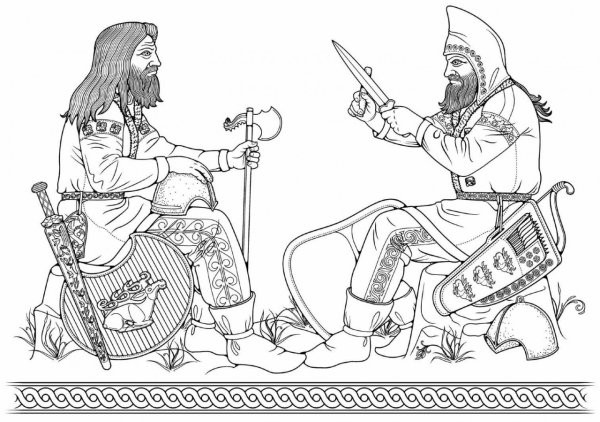 Скифы древние изображения