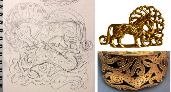 Скифо-Сибирский звериный стиль оружие