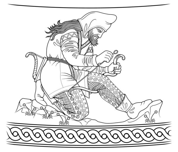 Изображение скифов