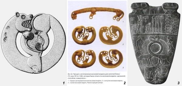 Скифское украшение рисунок