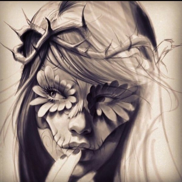 Тату портрет Чикано