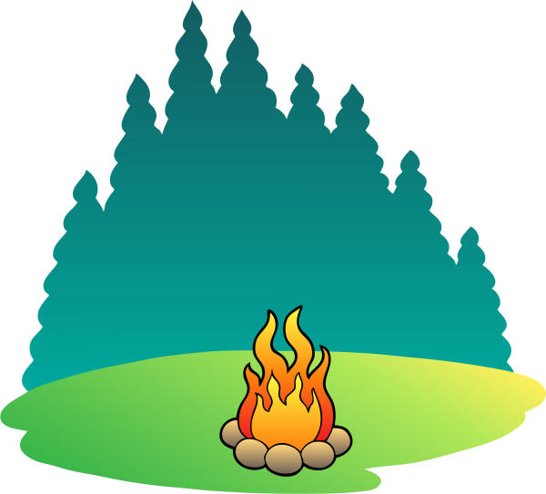 Рисование костра