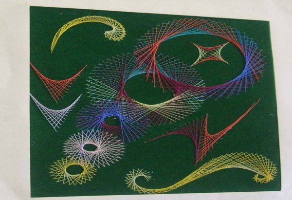 Изонить нитяная Графика