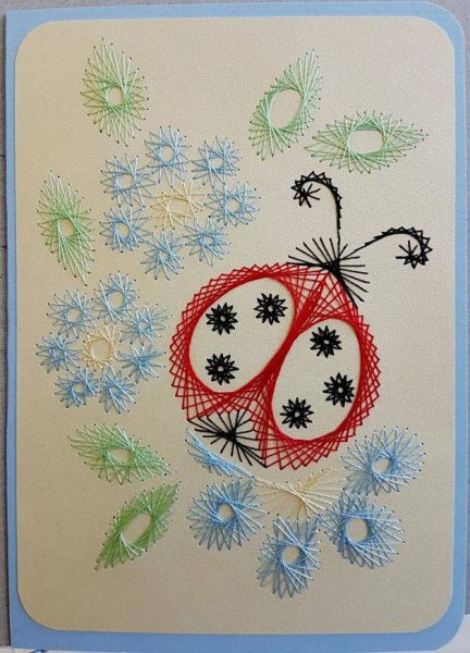 Техника изонити для дошкольников 3 класс для начинающих