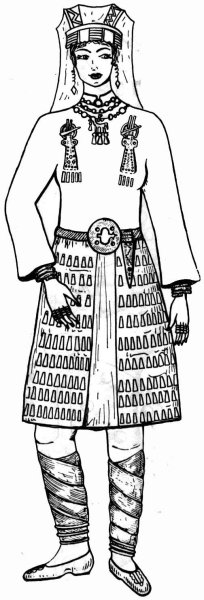 Раскраска в Мордовском стиле