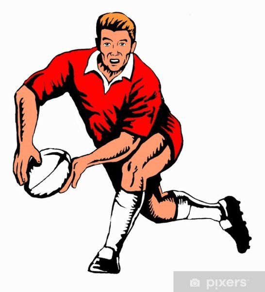 Нарисовать регби