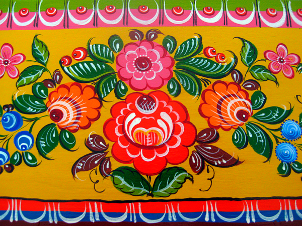 Городецкая роспись русский народный промысел