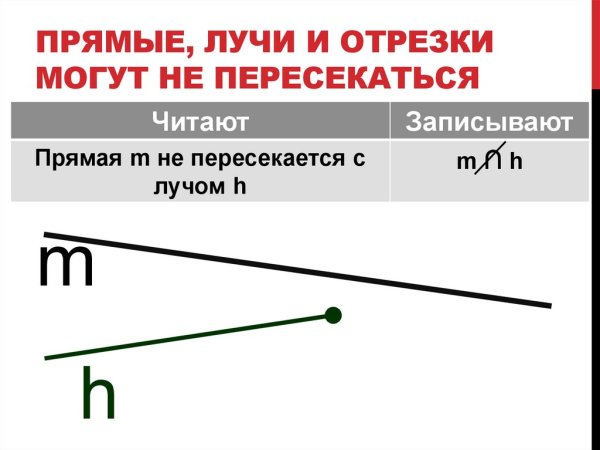 Луч дополнительные лучи 7 класс