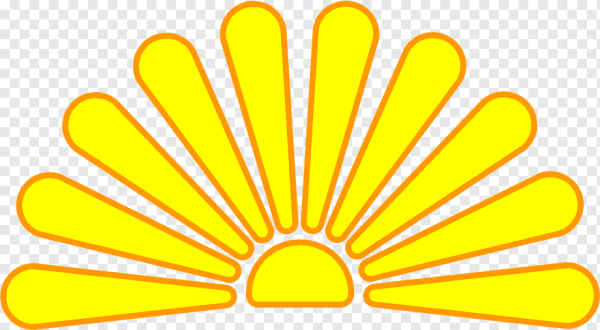 Солнце по точкам для детей