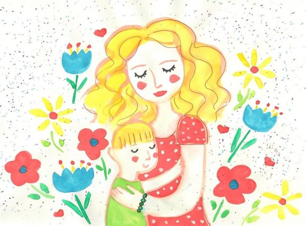 Рисунок мамы