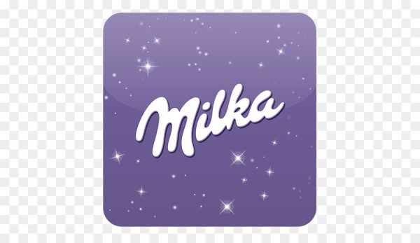 Milka надпись