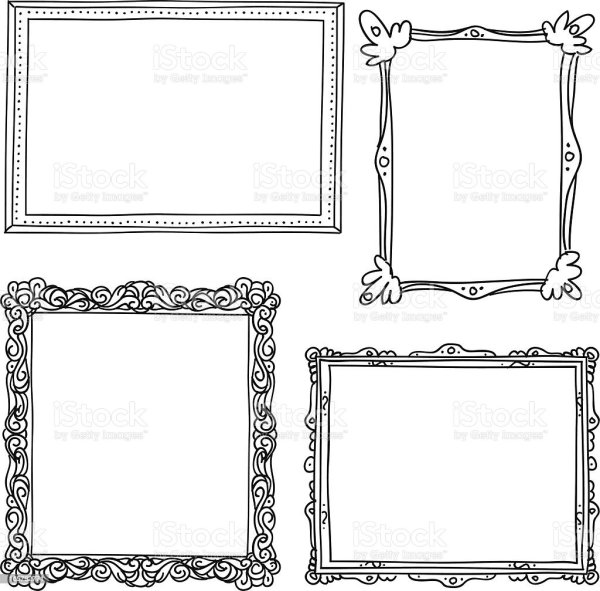 Рама для картины вектор