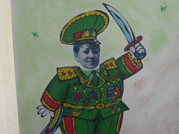 Иллюстрации с образами защитников Отечества