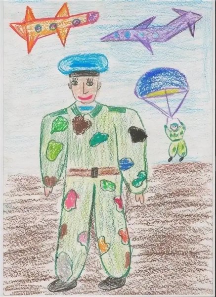 Рисунок на тему война глазами потомков