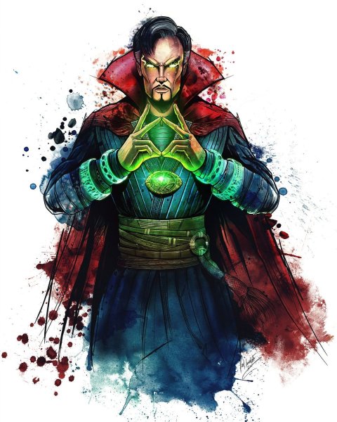 Скетчи на доктора Стрэнджа