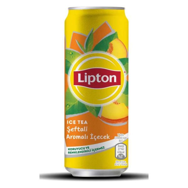 Lipton Ice Tea 330ml şeftali x24