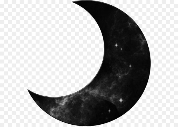 Растущая Луна вектор