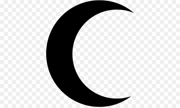 Месяц векторное изображение