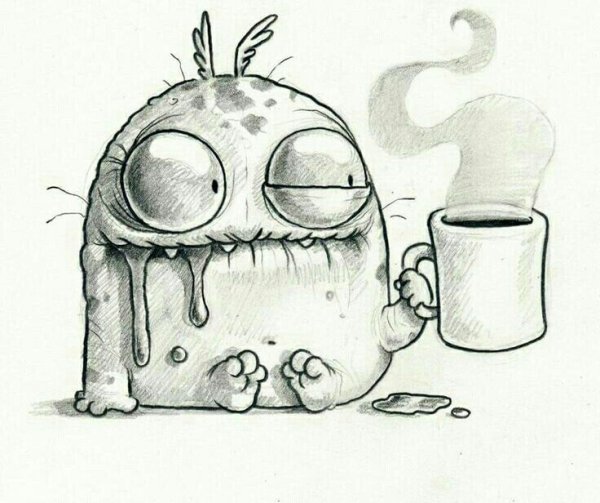 Chris Ryniak рисунки монстриков