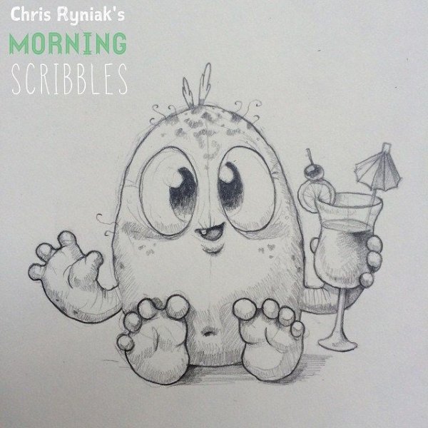 Чудики рисунки карандашом