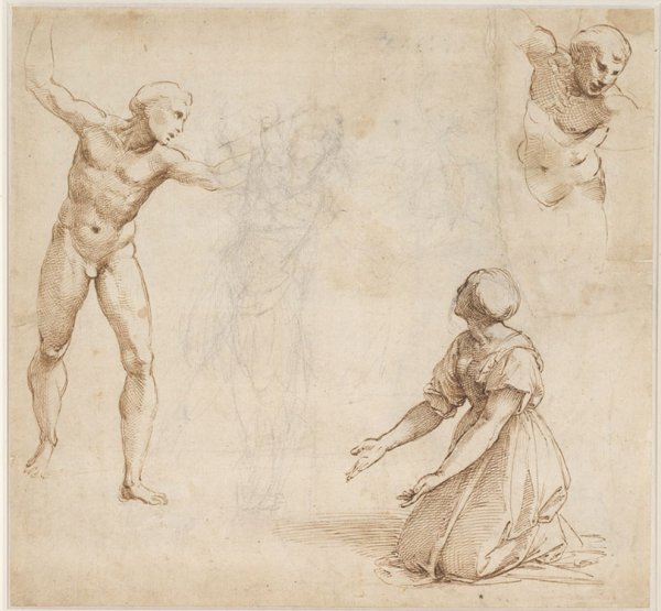 Наброски Рафаэля Санти