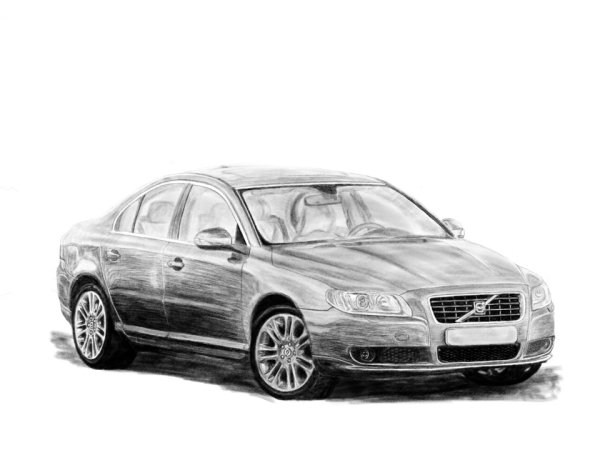 Рисунок Volvo s80