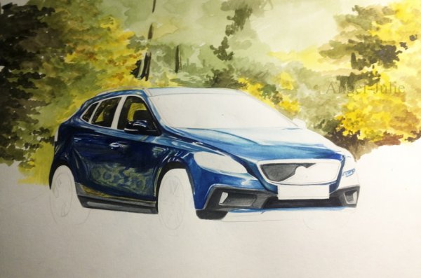 Volvo xc60 чертеж