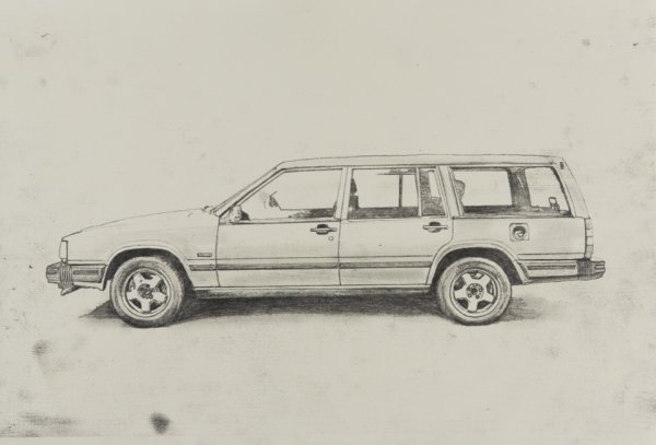 Раскраска машина Вольво хс90