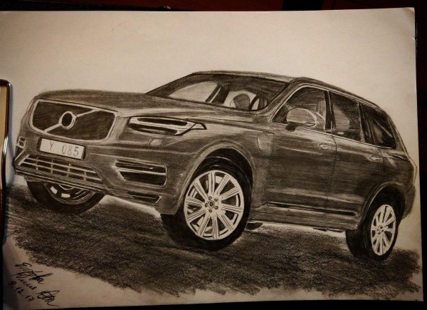 Volvo s60 силуэт