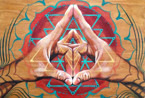 Шива Шакти треугольники