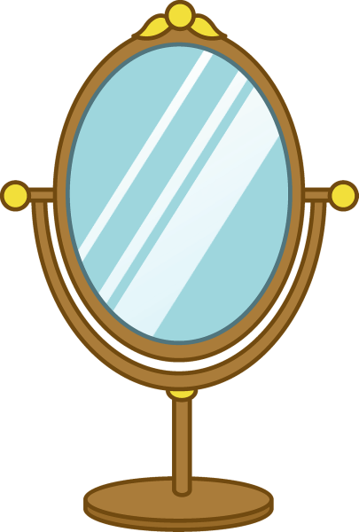 Зеркало мультяшное