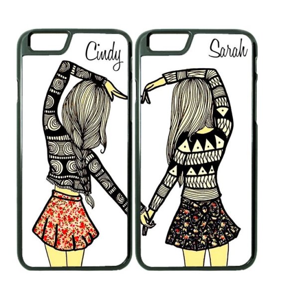 Парные чехлы для подруг