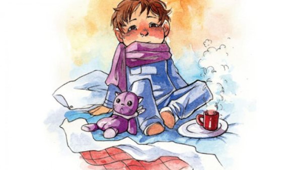 Грипп иллюстрация