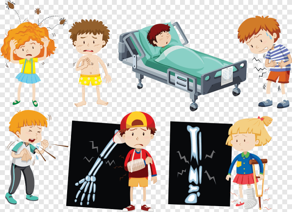 Изображение больного ребенка